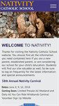 Mobile Screenshot of nativityschool.com