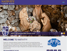Tablet Screenshot of nativityschool.com